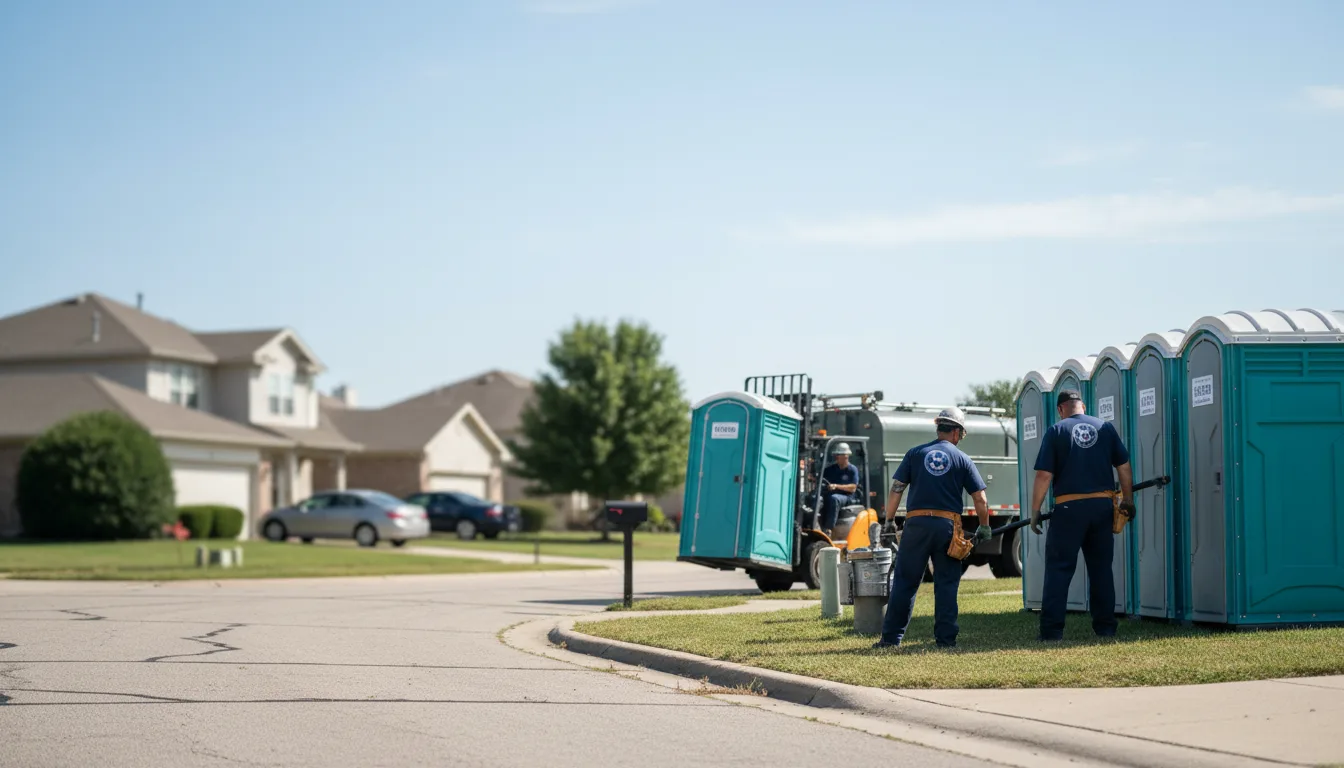 Porta Potty Rental in Fortville, IN near me
